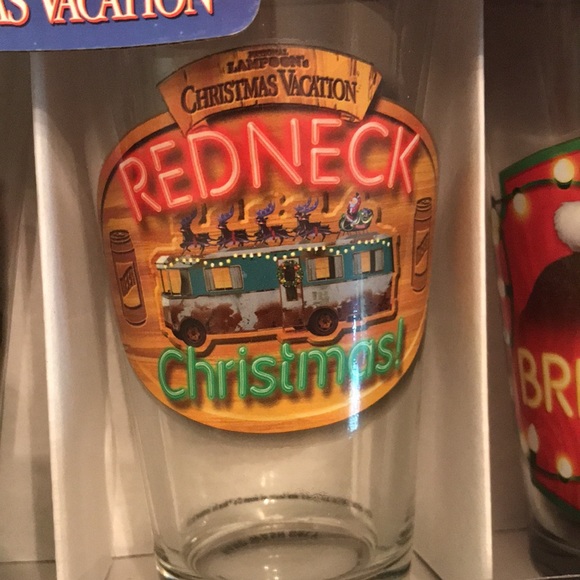 National Lampoon’s Christmas Vacation collectors series 4-pack glass set - Picture 4 of 7